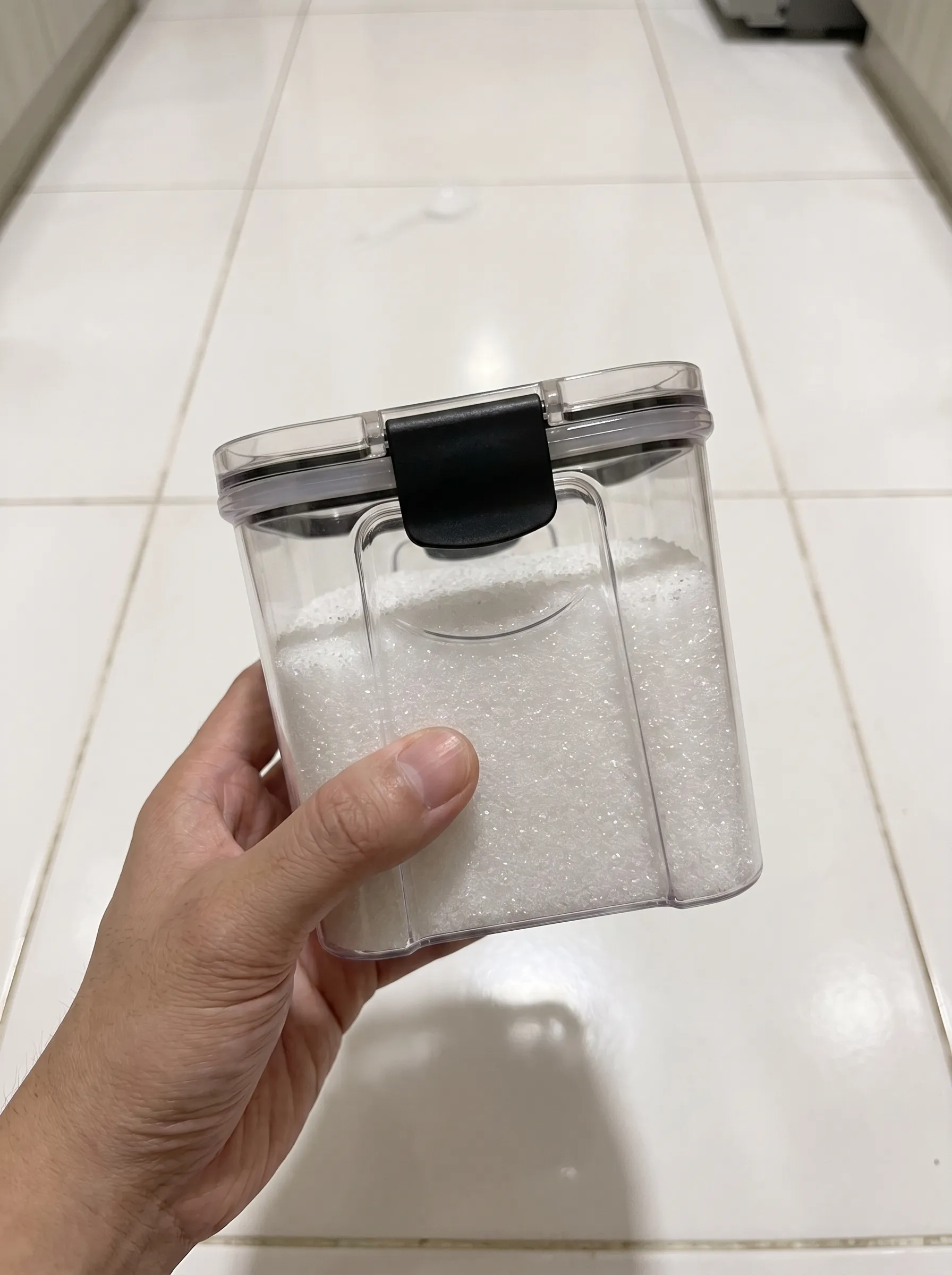 Foto hasil kerapian dapur Maya Fitri
