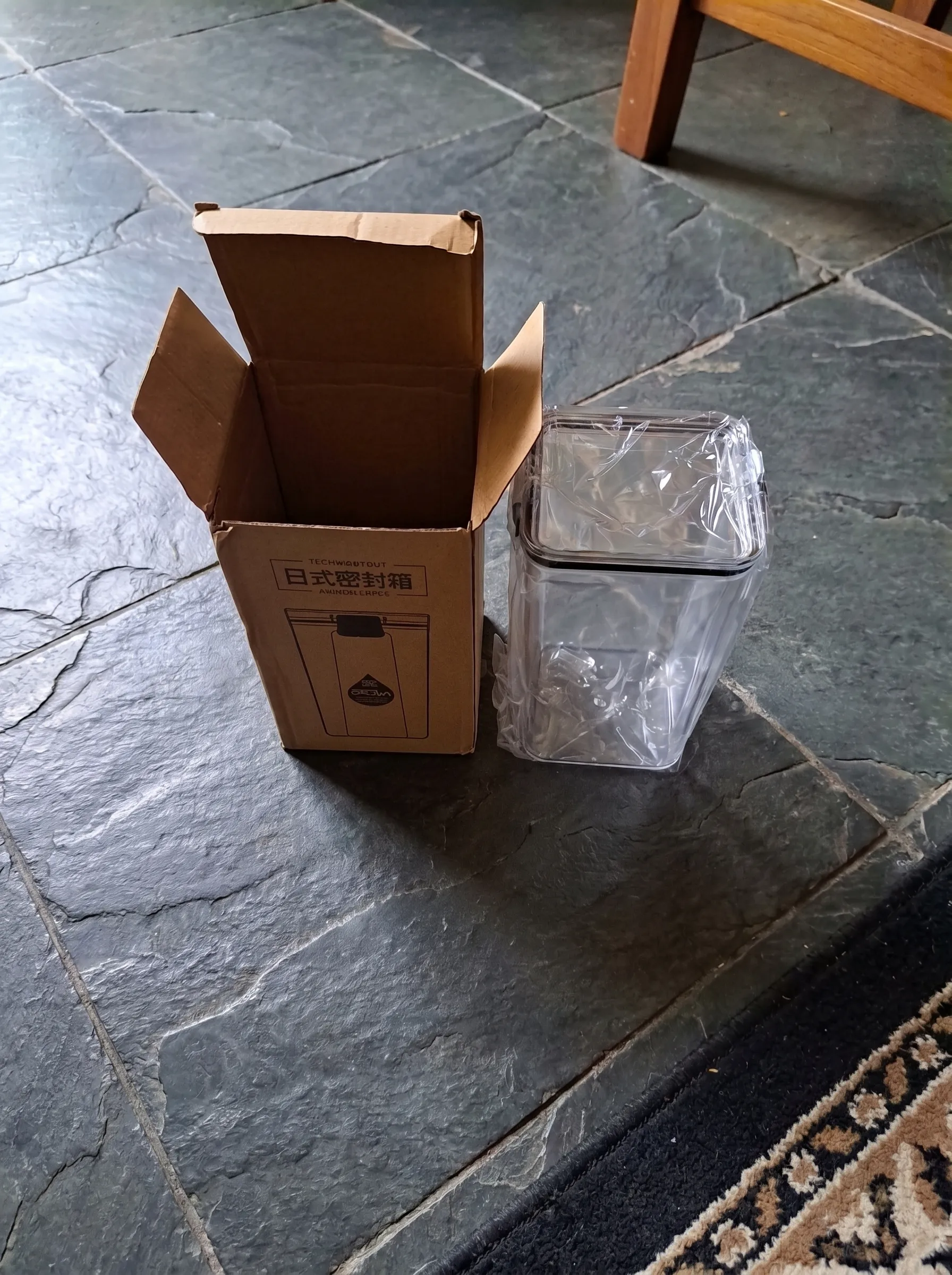 Foto rak pantry tertata Ibu Endang